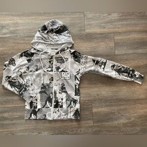 Living Dead Souls Zipper Hoodie Comic Graphics Rare